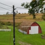 My side of the barn picture